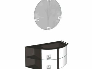 PROMO - MOBILE BAGNO ROUND BY ARDECO - immagine 2