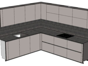 PROMO - CUCINA CON ANTE E TOP LAMINATO - immagine 4